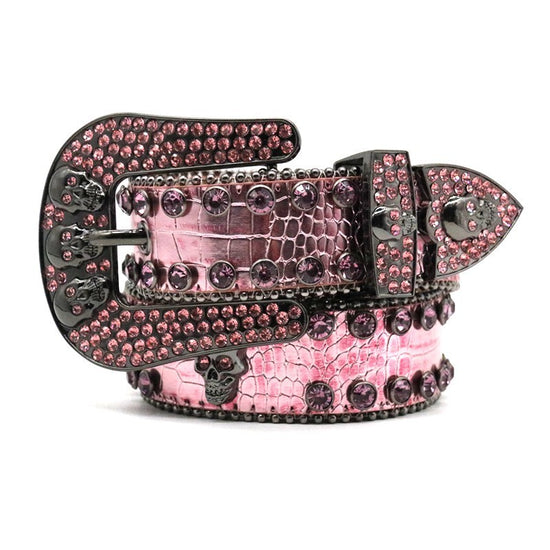 Fashion Personality Diamond Belt Gun Color
