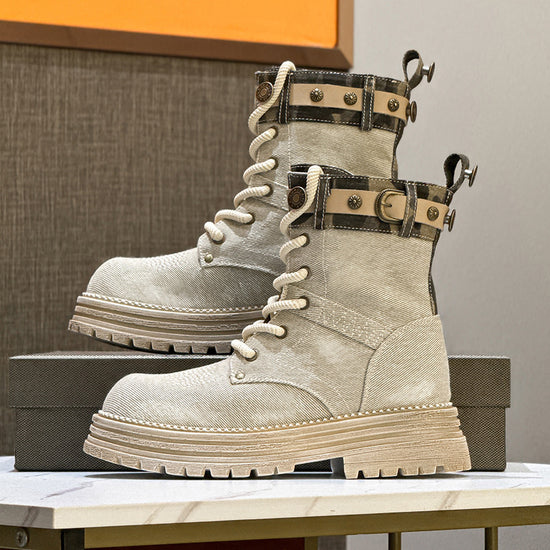 Platform Martin Boots Women&